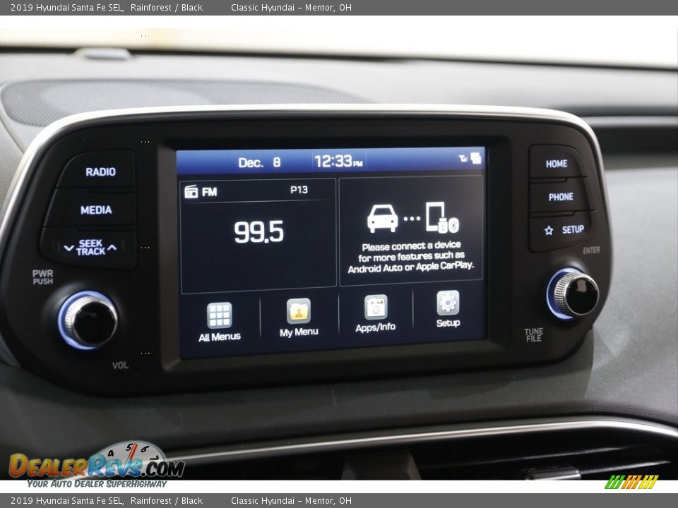 2019 Hyundai Santa Fe SEL Rainforest / Black Photo #10