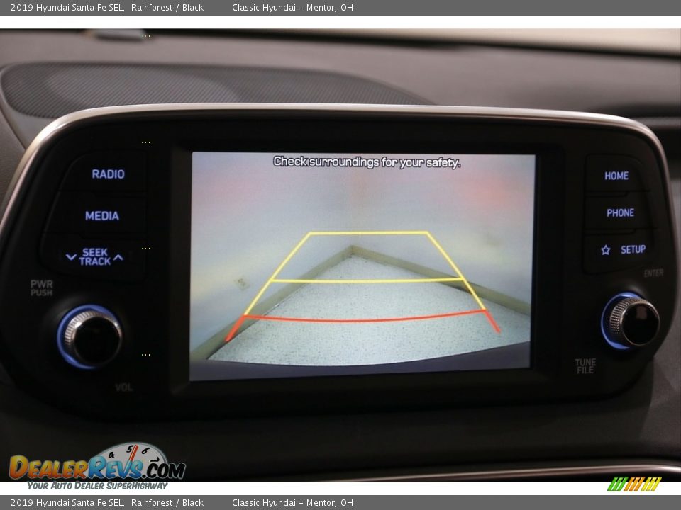 2019 Hyundai Santa Fe SEL Rainforest / Black Photo #11