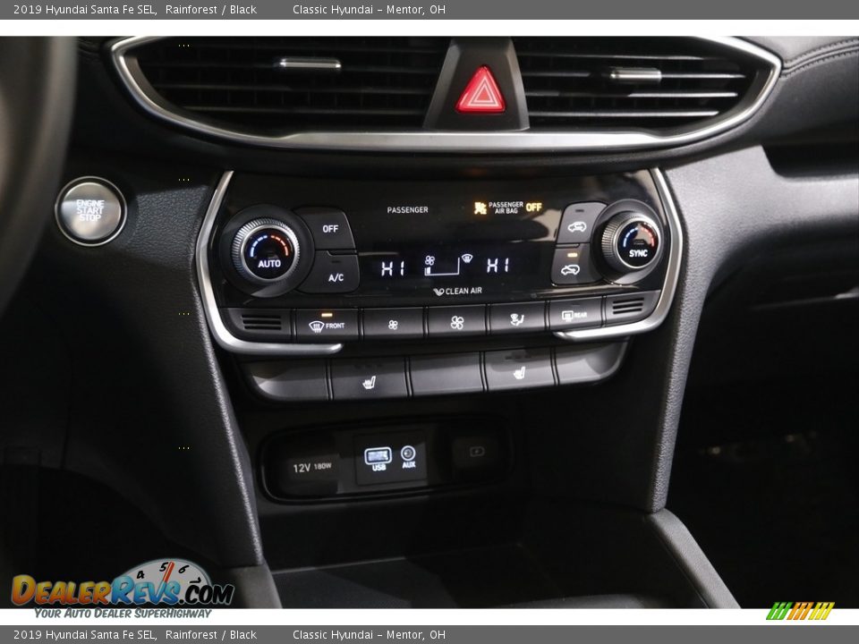2019 Hyundai Santa Fe SEL Rainforest / Black Photo #12