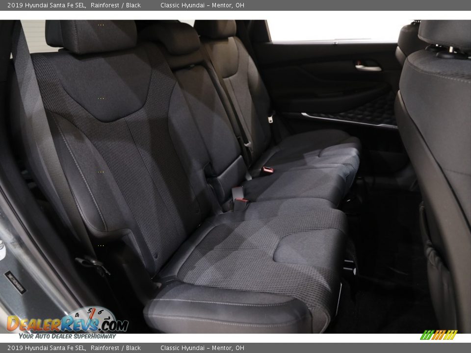 2019 Hyundai Santa Fe SEL Rainforest / Black Photo #15