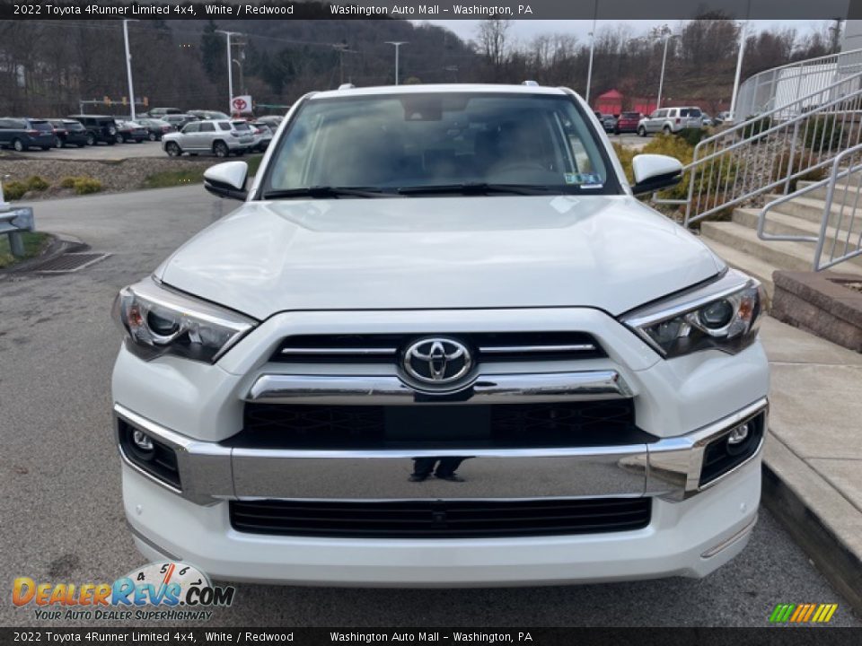 2022 Toyota 4Runner Limited 4x4 White / Redwood Photo #6