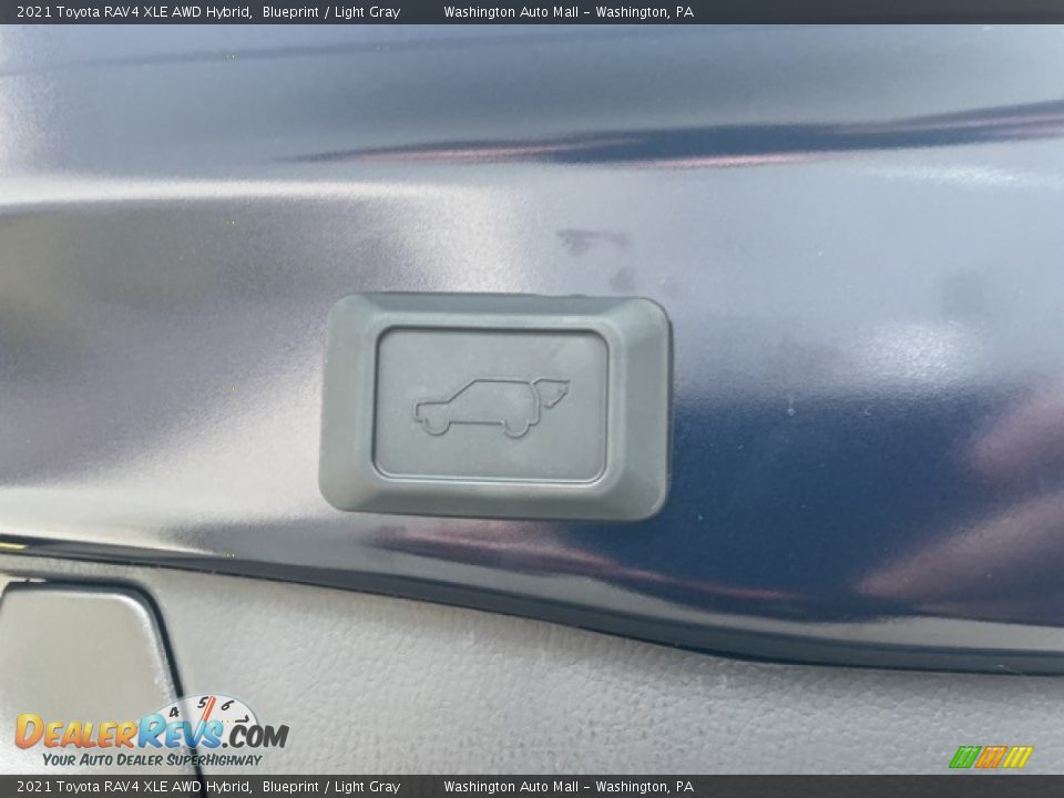 2021 Toyota RAV4 XLE AWD Hybrid Blueprint / Light Gray Photo #11