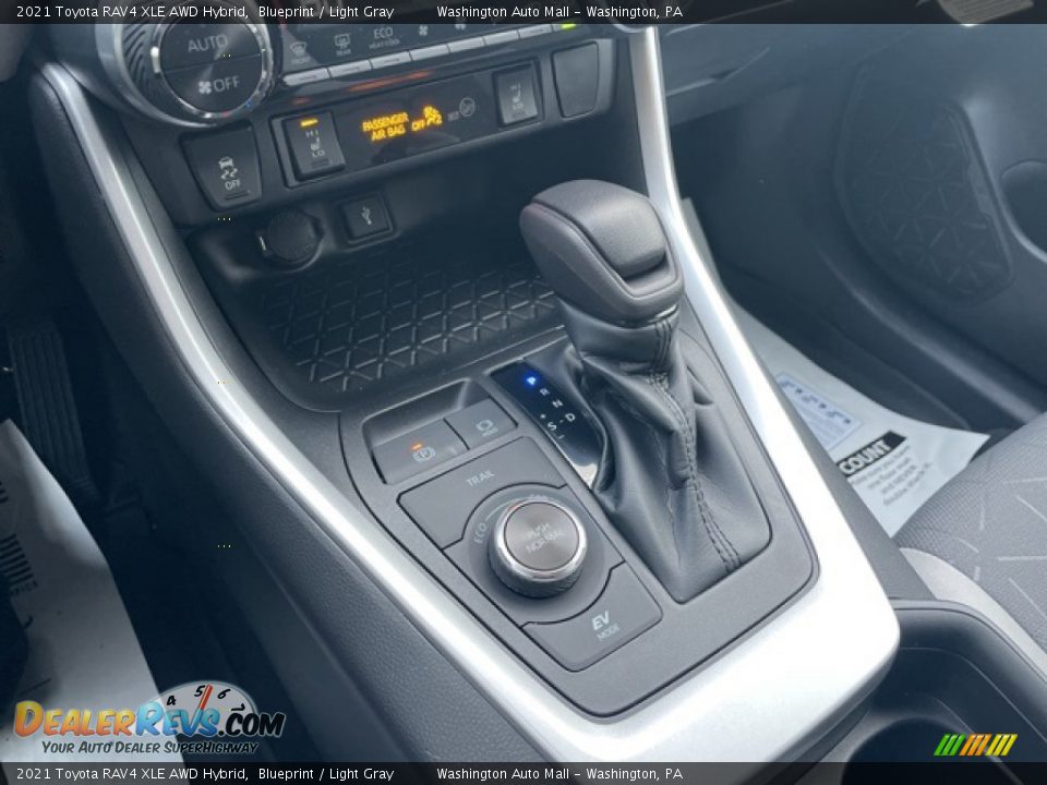 2021 Toyota RAV4 XLE AWD Hybrid Blueprint / Light Gray Photo #18