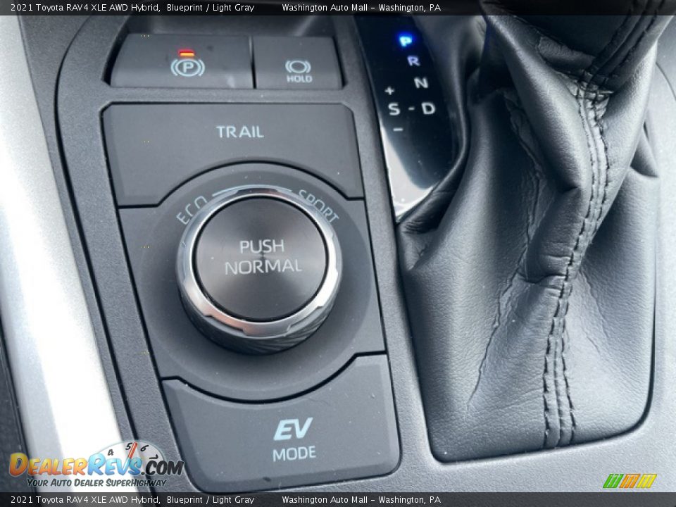 2021 Toyota RAV4 XLE AWD Hybrid Blueprint / Light Gray Photo #27