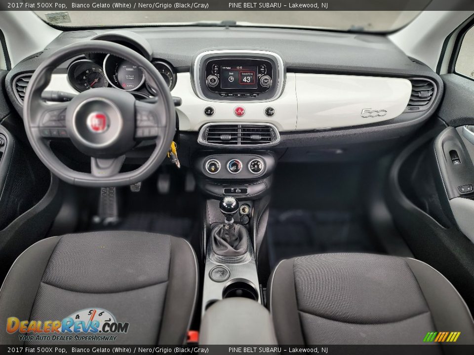 Nero/Grigio (Black/Gray) Interior - 2017 Fiat 500X Pop Photo #6