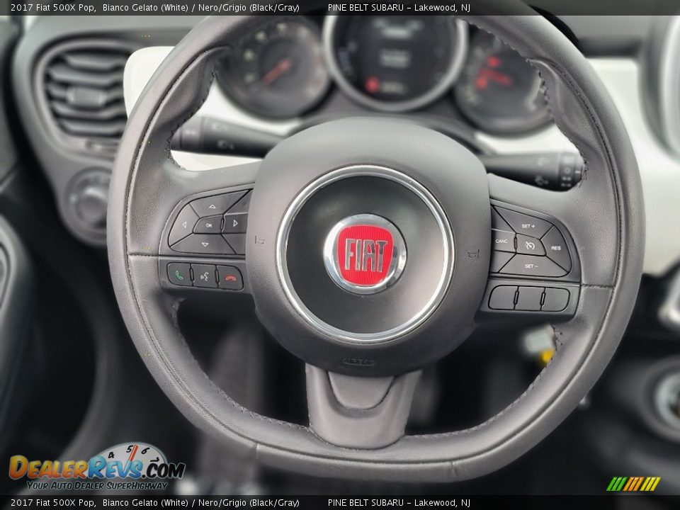 2017 Fiat 500X Pop Steering Wheel Photo #10