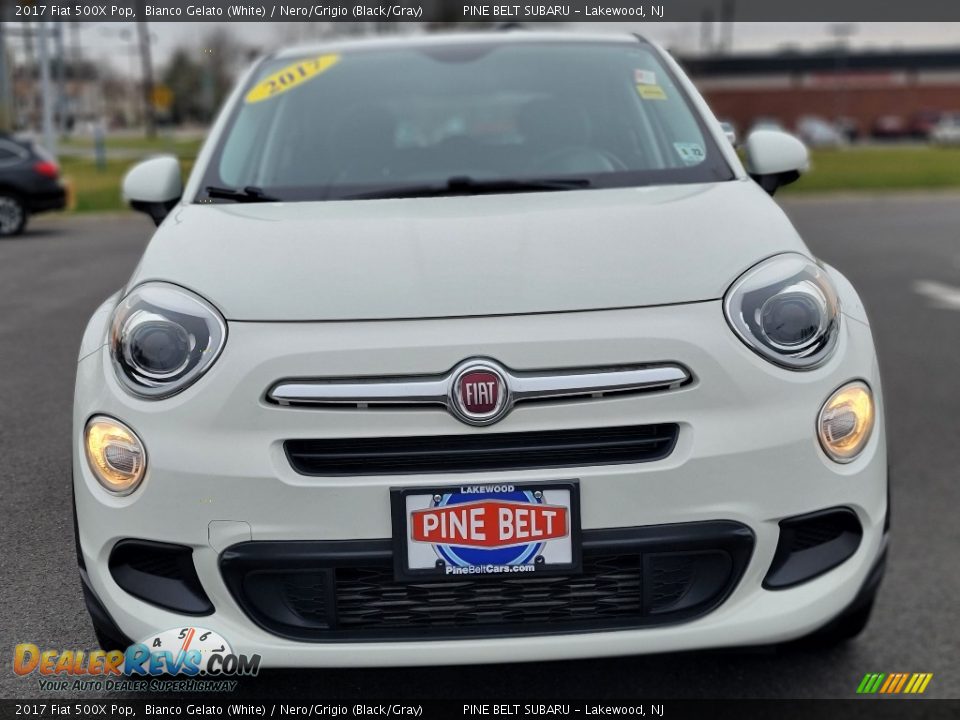 2017 Fiat 500X Pop Bianco Gelato (White) / Nero/Grigio (Black/Gray) Photo #15