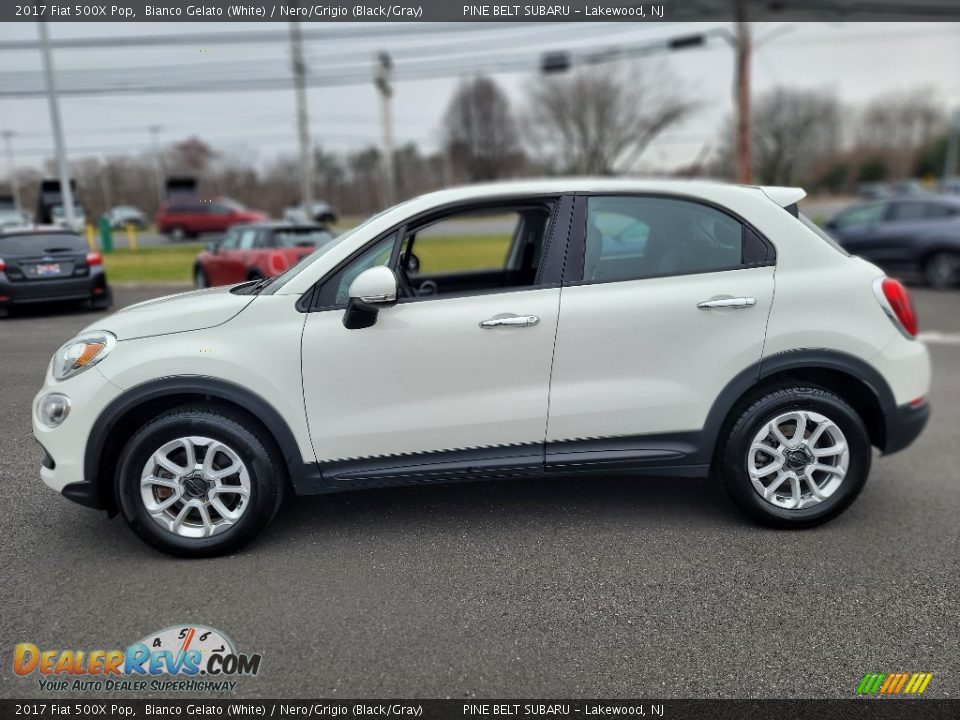 Bianco Gelato (White) 2017 Fiat 500X Pop Photo #16