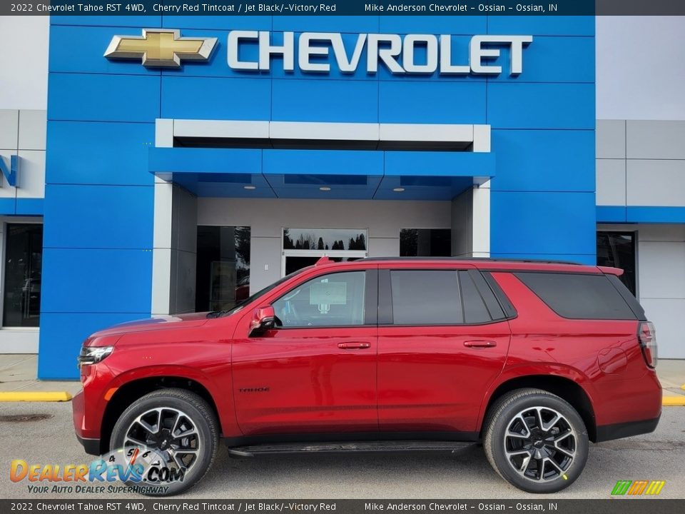 Cherry Red Tintcoat 2022 Chevrolet Tahoe RST 4WD Photo #1