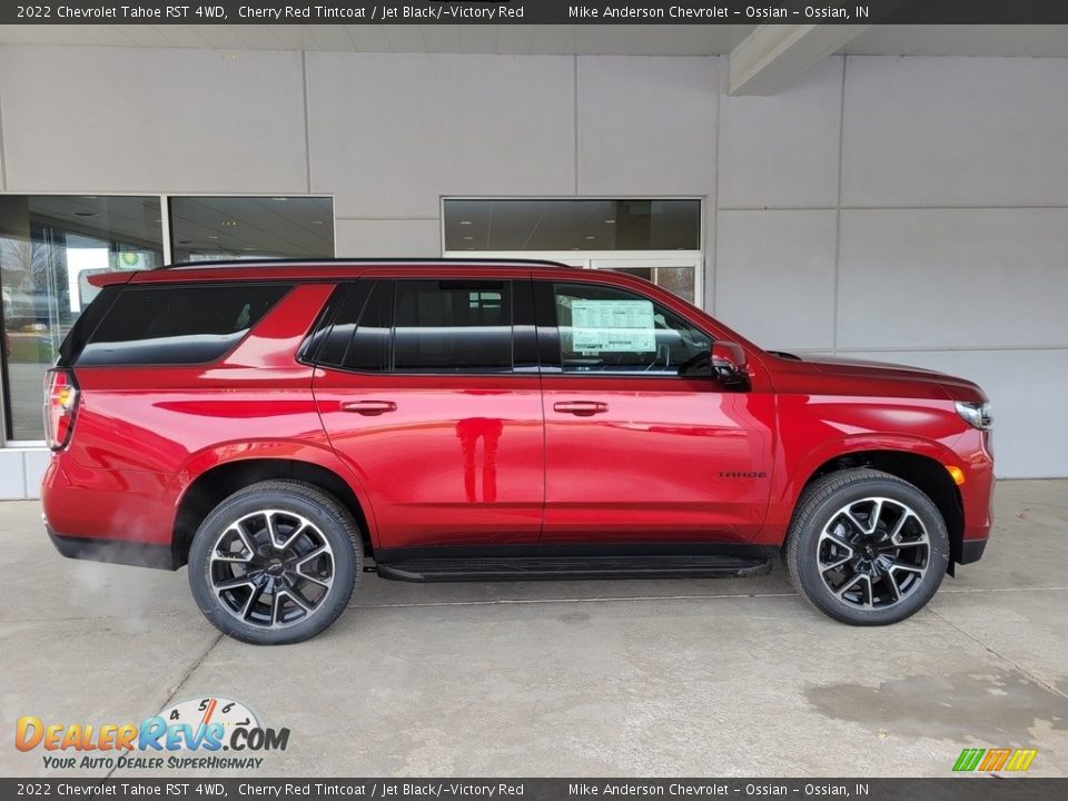 Cherry Red Tintcoat 2022 Chevrolet Tahoe RST 4WD Photo #3