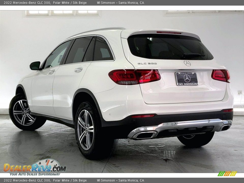 2022 Mercedes-Benz GLC 300 Polar White / Silk Beige Photo #2