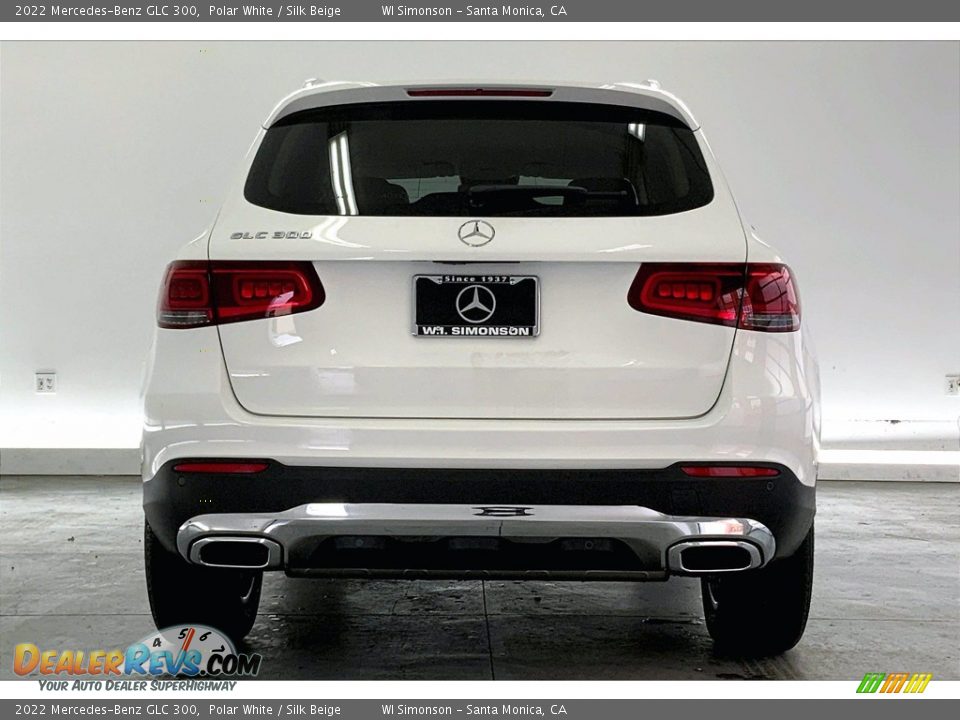 2022 Mercedes-Benz GLC 300 Polar White / Silk Beige Photo #3