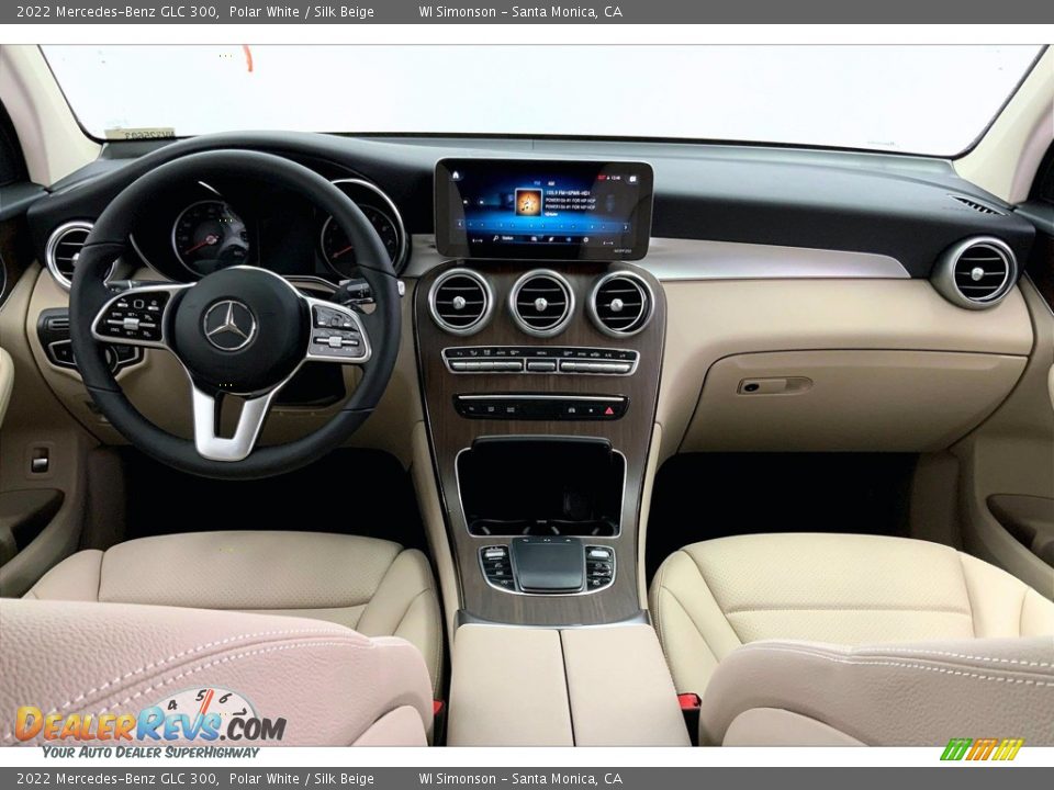 2022 Mercedes-Benz GLC 300 Polar White / Silk Beige Photo #6