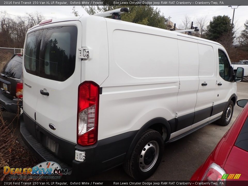 2016 Ford Transit 150 Van XL LR Regular Oxford White / Pewter Photo #3