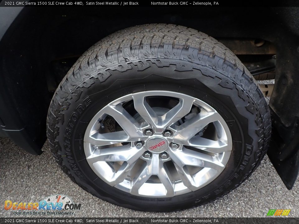 2021 GMC Sierra 1500 SLE Crew Cab 4WD Wheel Photo #14