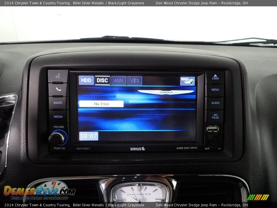 2014 Chrysler Town & Country Touring Billet Silver Metallic / Black/Light Graystone Photo #2