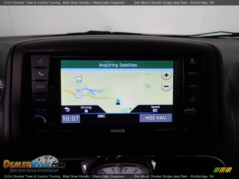 2014 Chrysler Town & Country Touring Billet Silver Metallic / Black/Light Graystone Photo #4