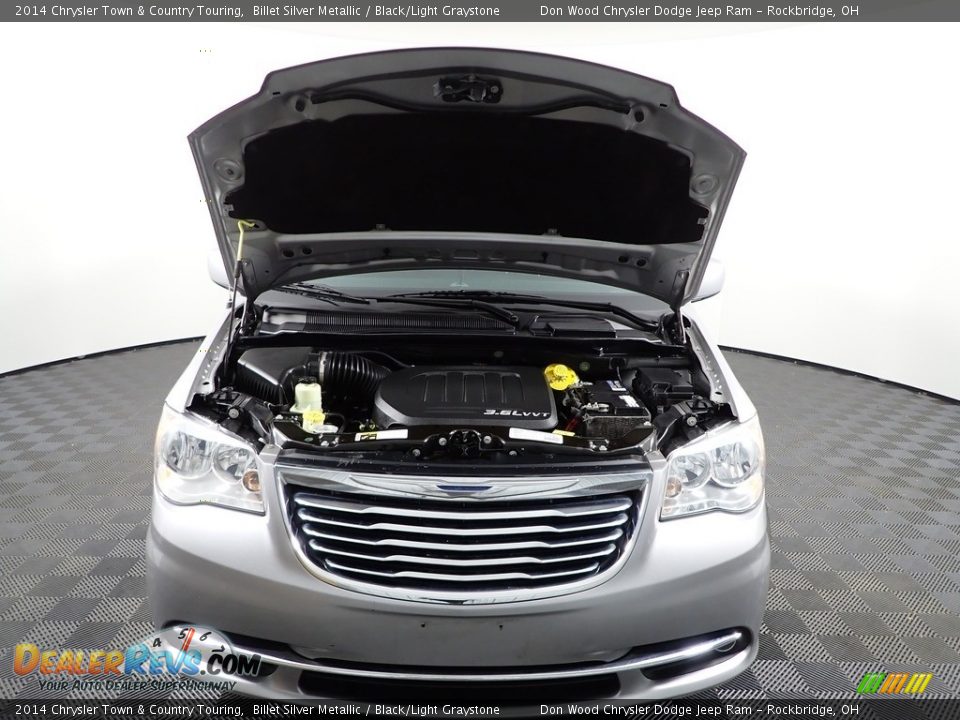 2014 Chrysler Town & Country Touring Billet Silver Metallic / Black/Light Graystone Photo #8