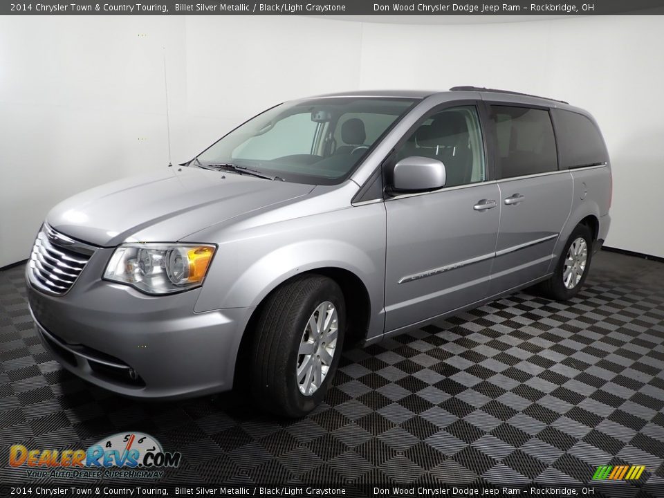 2014 Chrysler Town & Country Touring Billet Silver Metallic / Black/Light Graystone Photo #10