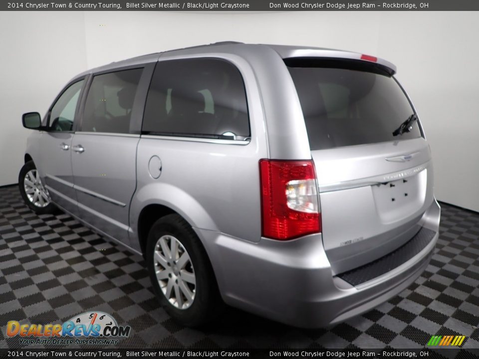 2014 Chrysler Town & Country Touring Billet Silver Metallic / Black/Light Graystone Photo #12