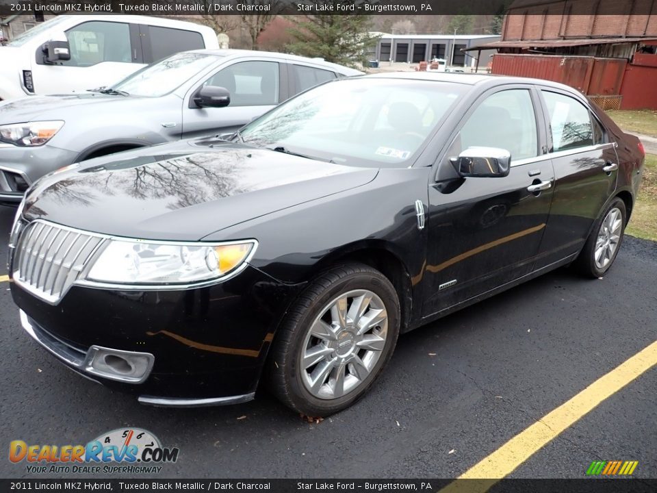 2011 Lincoln MKZ Hybrid Tuxedo Black Metallic / Dark Charcoal Photo #1