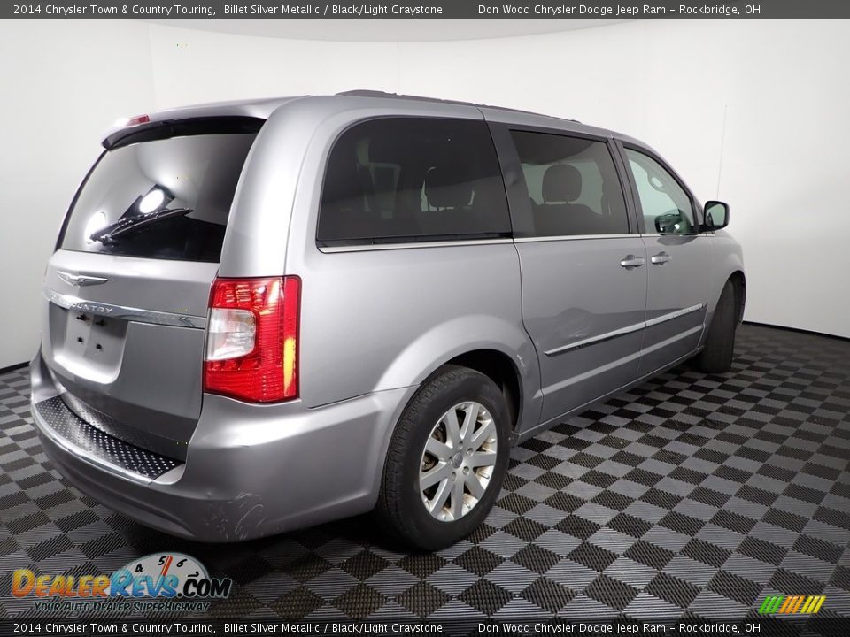 2014 Chrysler Town & Country Touring Billet Silver Metallic / Black/Light Graystone Photo #15