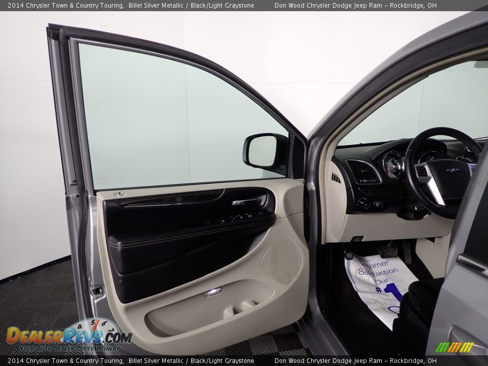 2014 Chrysler Town & Country Touring Billet Silver Metallic / Black/Light Graystone Photo #16