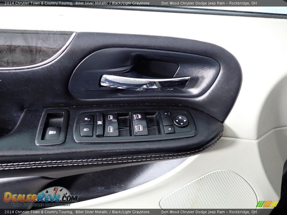 2014 Chrysler Town & Country Touring Billet Silver Metallic / Black/Light Graystone Photo #17