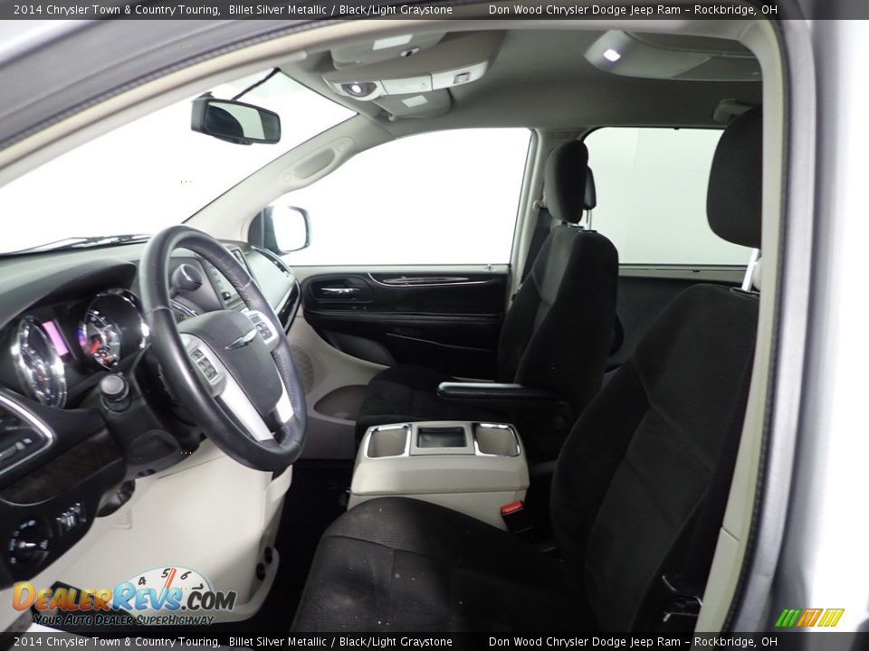 2014 Chrysler Town & Country Touring Billet Silver Metallic / Black/Light Graystone Photo #18