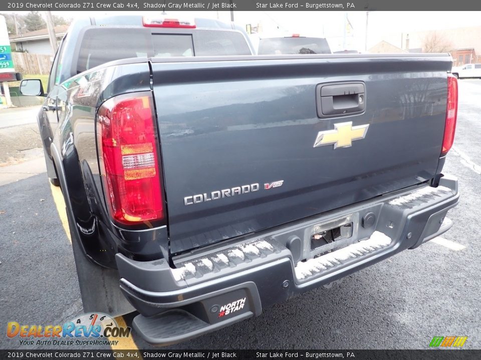 2019 Chevrolet Colorado Z71 Crew Cab 4x4 Shadow Gray Metallic / Jet Black Photo #2