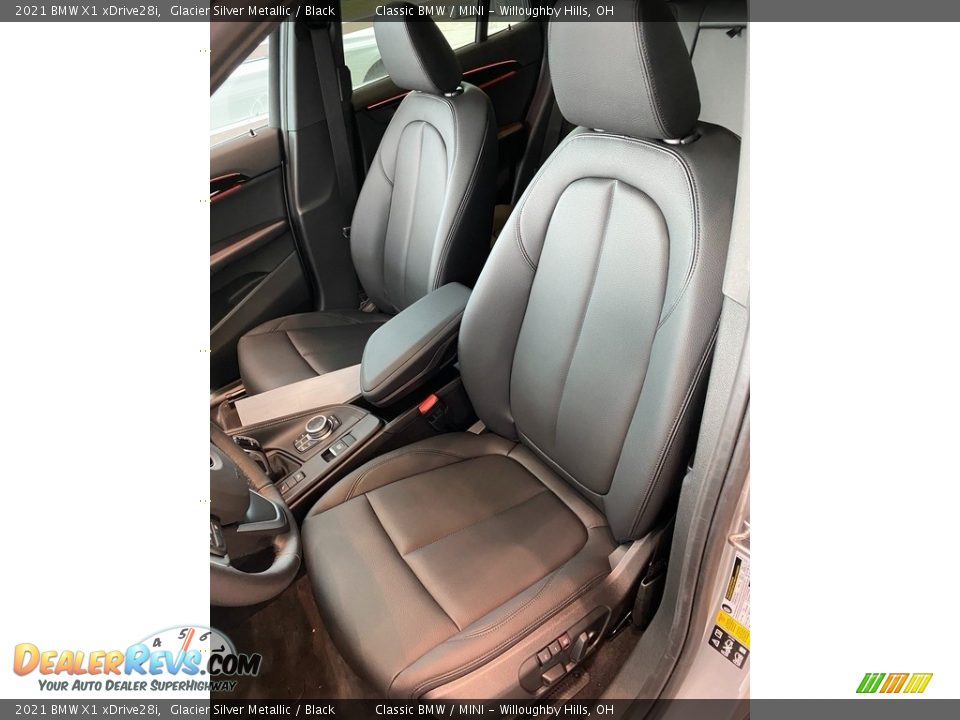 Front Seat of 2021 BMW X1 xDrive28i Photo #4