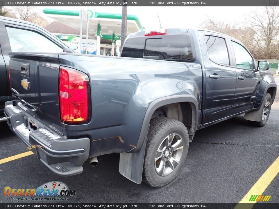 2019 Chevrolet Colorado Z71 Crew Cab 4x4 Shadow Gray Metallic / Jet Black Photo #3