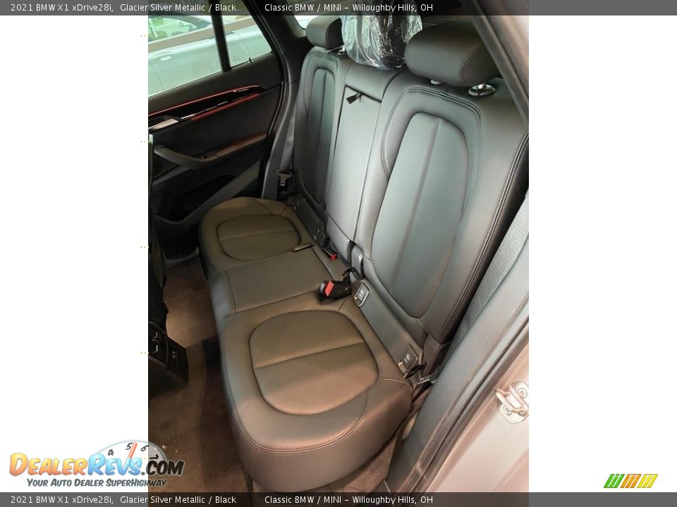 Rear Seat of 2021 BMW X1 xDrive28i Photo #5