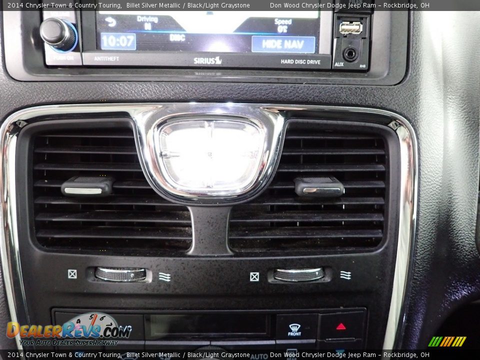 2014 Chrysler Town & Country Touring Billet Silver Metallic / Black/Light Graystone Photo #25