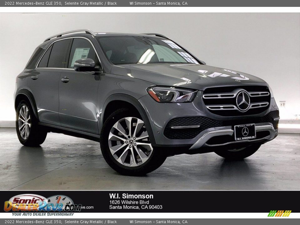 2022 Mercedes-Benz GLE 350 Selenite Gray Metallic / Black Photo #1