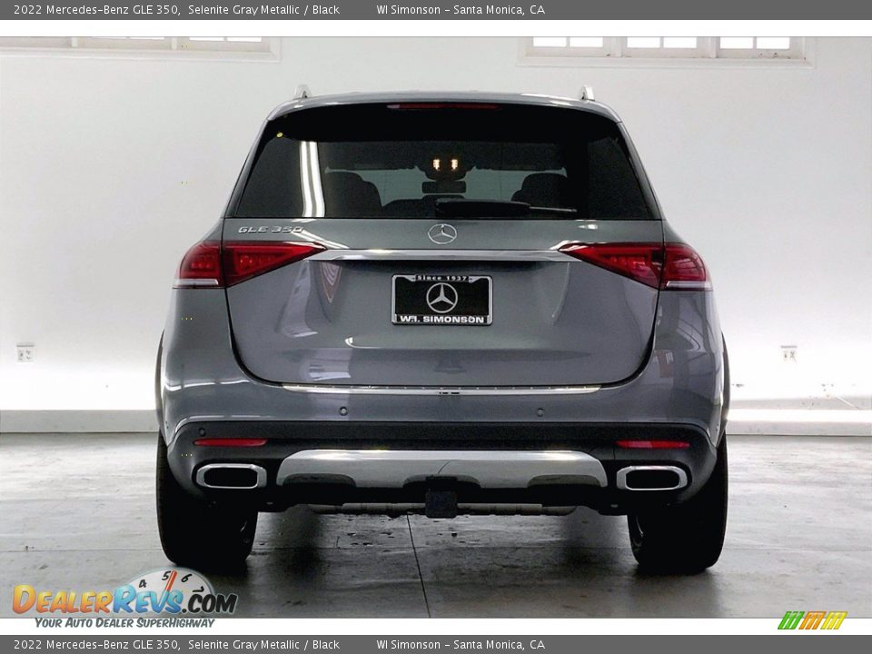 2022 Mercedes-Benz GLE 350 Selenite Gray Metallic / Black Photo #3