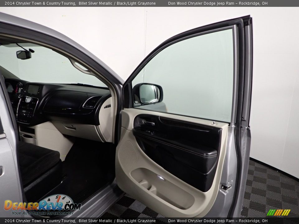 2014 Chrysler Town & Country Touring Billet Silver Metallic / Black/Light Graystone Photo #32