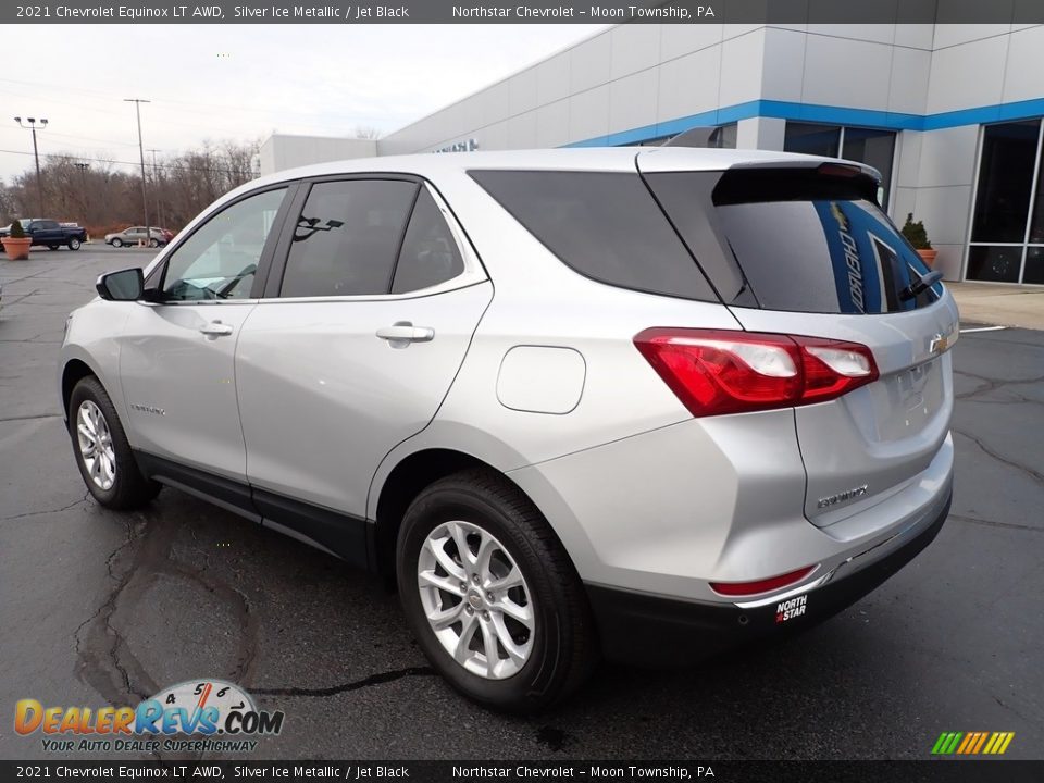 2021 Chevrolet Equinox LT AWD Silver Ice Metallic / Jet Black Photo #4