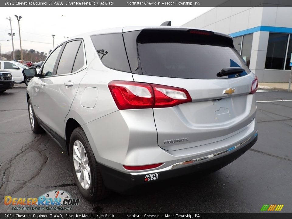 2021 Chevrolet Equinox LT AWD Silver Ice Metallic / Jet Black Photo #5