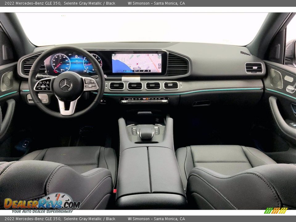 Black Interior - 2022 Mercedes-Benz GLE 350 Photo #6