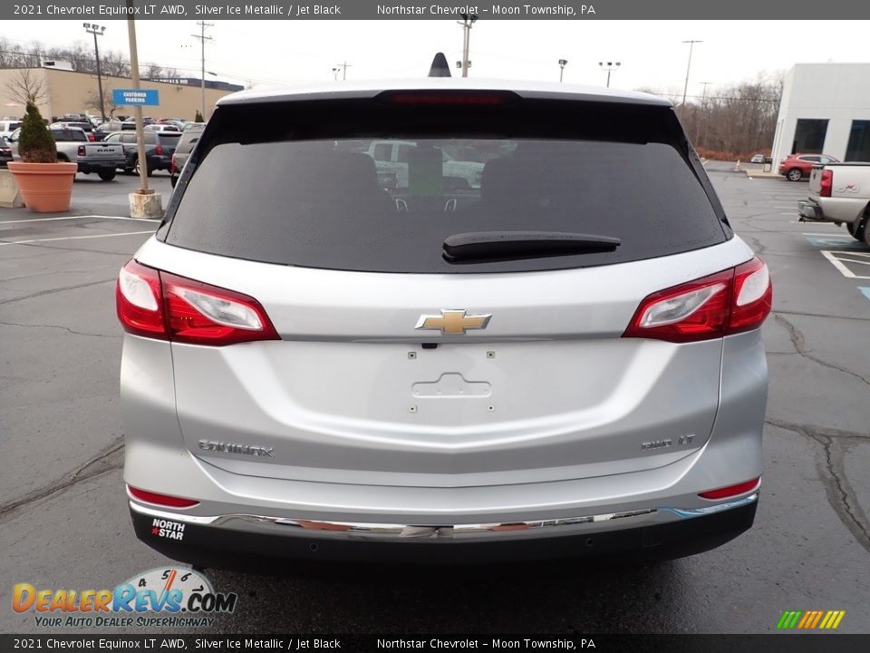 2021 Chevrolet Equinox LT AWD Silver Ice Metallic / Jet Black Photo #6