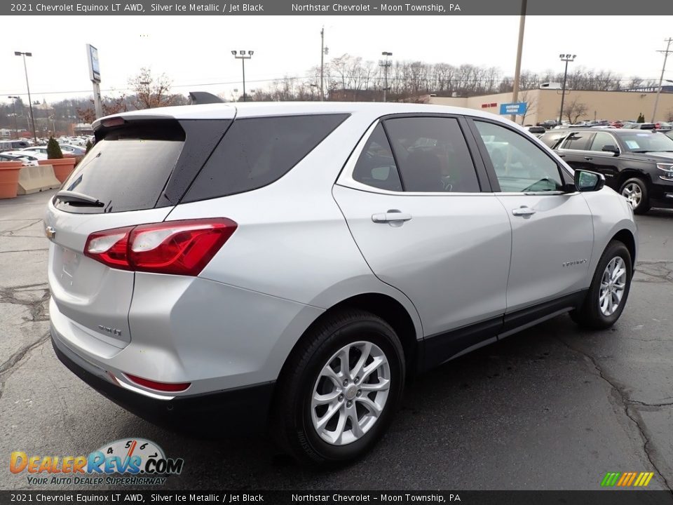 2021 Chevrolet Equinox LT AWD Silver Ice Metallic / Jet Black Photo #9