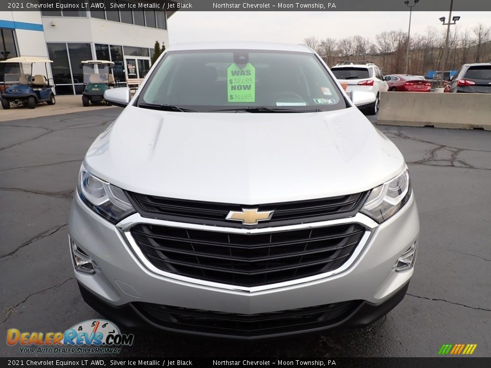 2021 Chevrolet Equinox LT AWD Silver Ice Metallic / Jet Black Photo #13