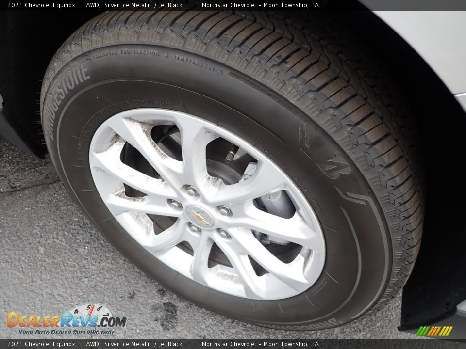 2021 Chevrolet Equinox LT AWD Silver Ice Metallic / Jet Black Photo #14