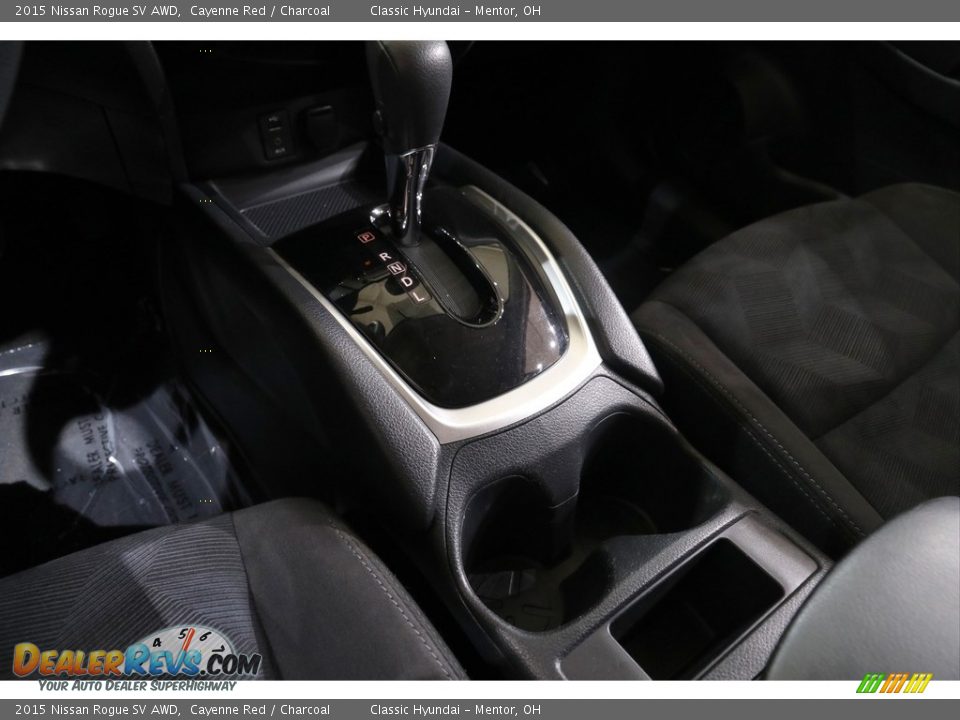2015 Nissan Rogue SV AWD Cayenne Red / Charcoal Photo #12