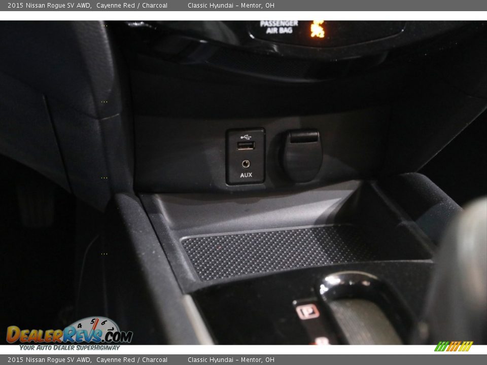 2015 Nissan Rogue SV AWD Cayenne Red / Charcoal Photo #13