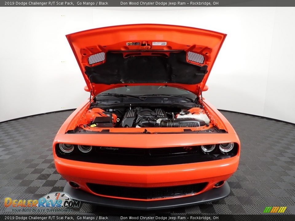 2019 Dodge Challenger R/T Scat Pack Go Mango / Black Photo #9