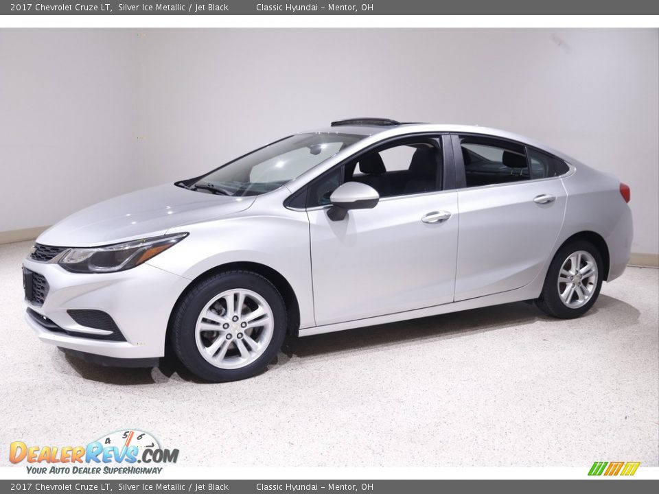2017 Chevrolet Cruze LT Silver Ice Metallic / Jet Black Photo #3