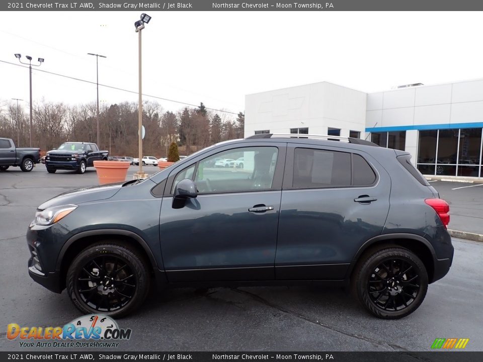 2021 Chevrolet Trax LT AWD Shadow Gray Metallic / Jet Black Photo #2