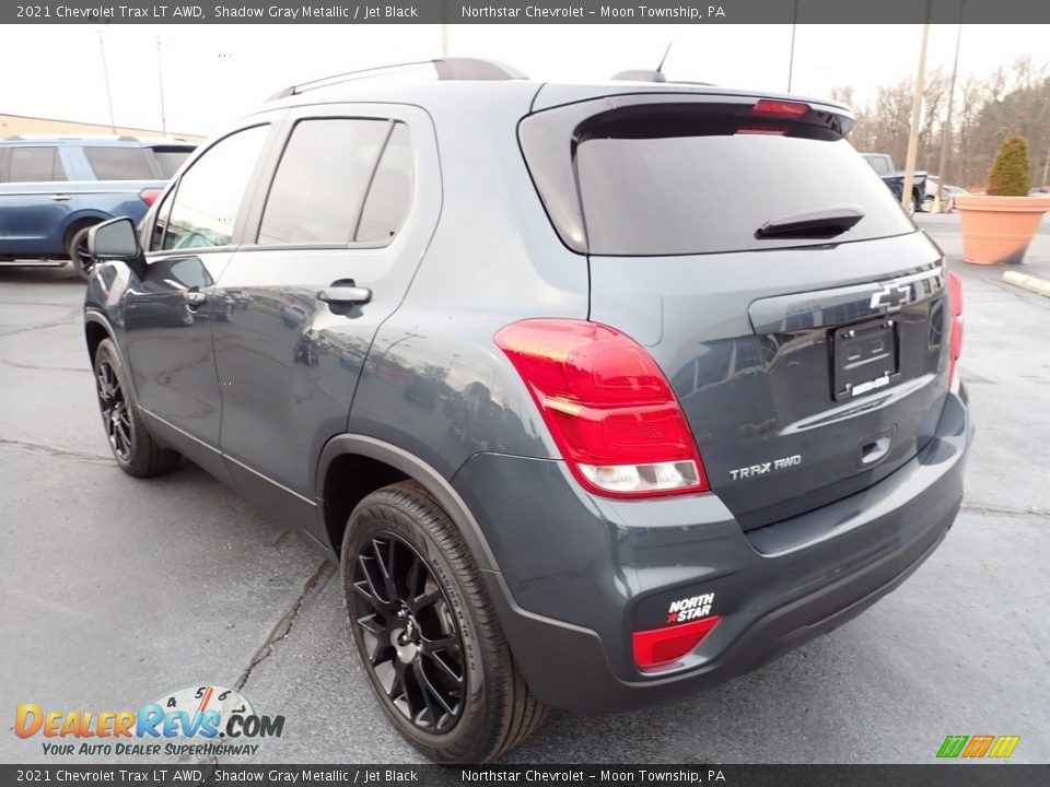 2021 Chevrolet Trax LT AWD Shadow Gray Metallic / Jet Black Photo #3